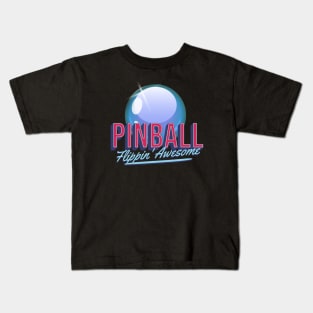 Pinball Flippin' Awesome Kids T-Shirt